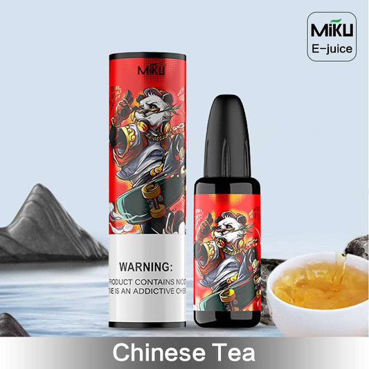 Chinese Tea, Miku e-juice, can refill in Elf bar LOWIT2500 e-liquid