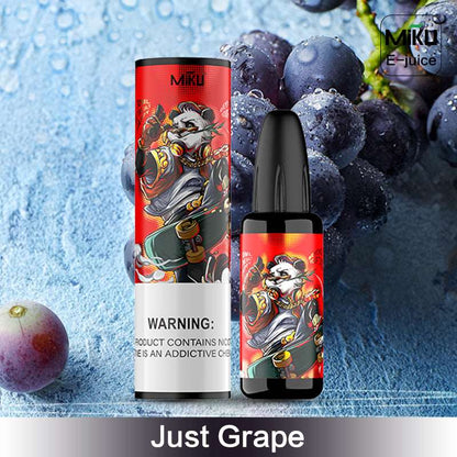 Just Grape, Miku e-juice, Elf bar BC1600 e-liquid product