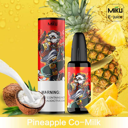 Pineapple Co-Milk, Miku e-juice, a e-liquid can use in Innokin products