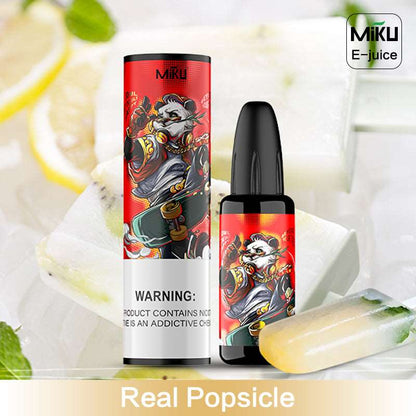 Real Popsicle, Miku e-juice, a nicotine salt vape juice can use in DR.vape