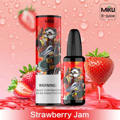 Strawberry Jam, Miku e-juice, an e-liquid can refill in JUUL