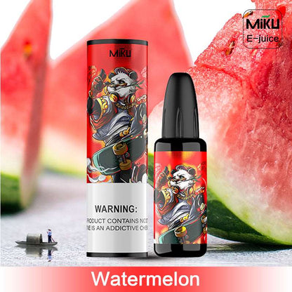 Watermelon, Miku e-juice, a GeekBar e-cigarette juice