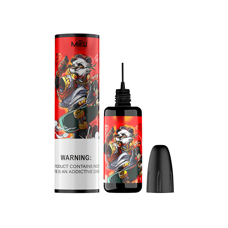 Sour G-Mango, Miku e-juice, can refill in Aspire vape pen e-liquid